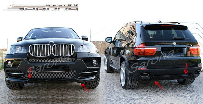 Bmw x5 sarona body kit #5