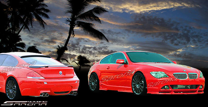 Bmw 6 series sarona body kit #2