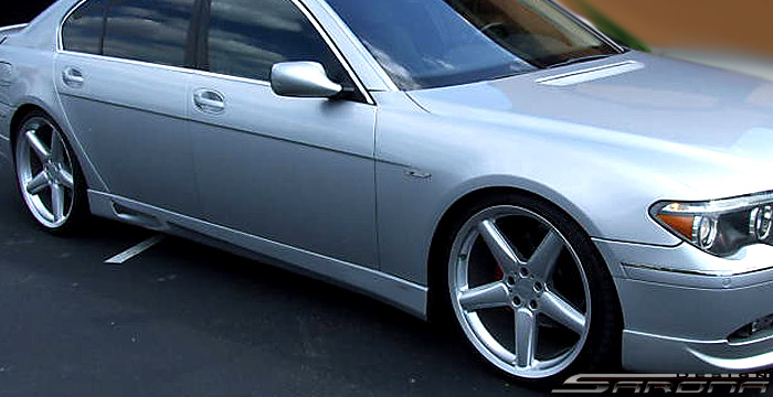 Side skirts spoilers for bmw 2005 7 series #2