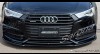 Custom Audi A6  Sedan Front Lip/Splitter (2016 - 2018) - $390.00 (Part #AD-007-FA)