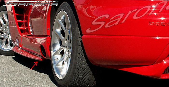 Custom Dodge Viper Side Skirts - Sarona