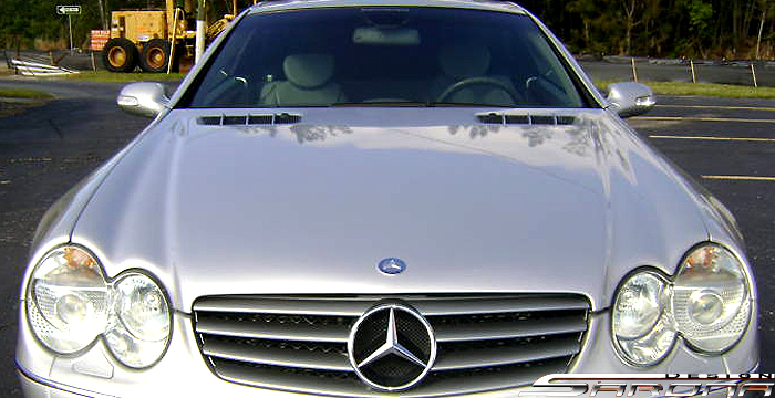 Hood (bonnet) for Mercedes-Benz SL R230 (SL350, SL500, SL55, SL63, BS) —  SR66 Design