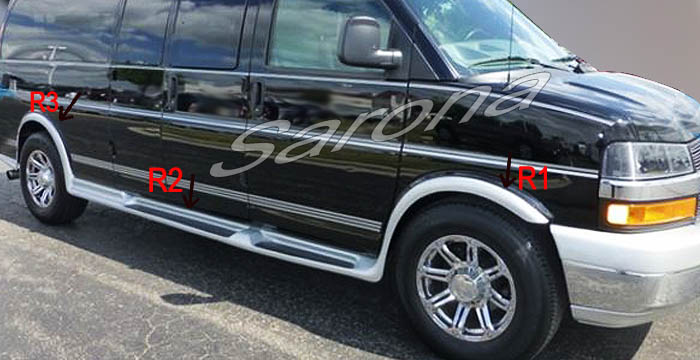 chevy g20 running boards