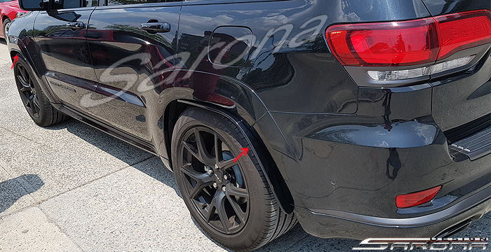 trackhawk fender flares