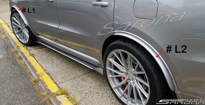 2011 dodge durango fender trim