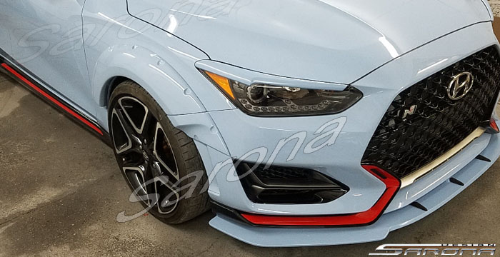 hyundai veloster fender flares