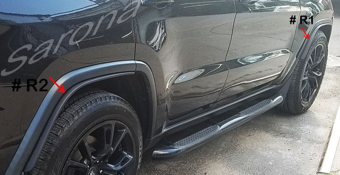 2017 jeep grand cherokee fender flares