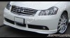 Custom Infiniti M35 Front Bumper Add-on  Sedan Front Lip/Splitter (2006 - 2007) - $325.00 (Part #IF-006-FA)