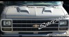 Custom GMC Vandura Van  All Styles Hood Scoop (1970 - 1995) - $175.00 (Part #GM-006-HS)