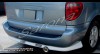 Custom Dodge Grand Caravan Rear Add-on  Mini Van Rear Lip/Diffuser (2001 - 2006) - $390.00 (Part #DG-004-RA)