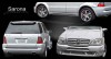 Custom Mercedes ML  SUV/SAV/Crossover Body Kit (1998 - 2005) - $1990.00 (Manufacturer Sarona, Part #MB-084-KT)