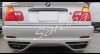 Custom BMW 3 Series Rear Bumper  Coupe & Sedan (1999 - 2006) - $690.00 (Part #BM-002-RB)