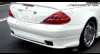 Custom Mercedes SL  Convertible Rear Lip/Diffuser (2003 - 2008) - $490.00 (Part #MB-007-RA)