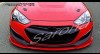 Custom Hyundai Genesis Coupe  Front Lip/Splitter (2013 - 2016) - Call for price (Part #HY-006-FA)