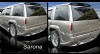 Custom GMC Yukon Denali  SUV/SAV/Crossover Rear Bumper (1999 - 2001) - $690.00 (Part #GM-017-RB)