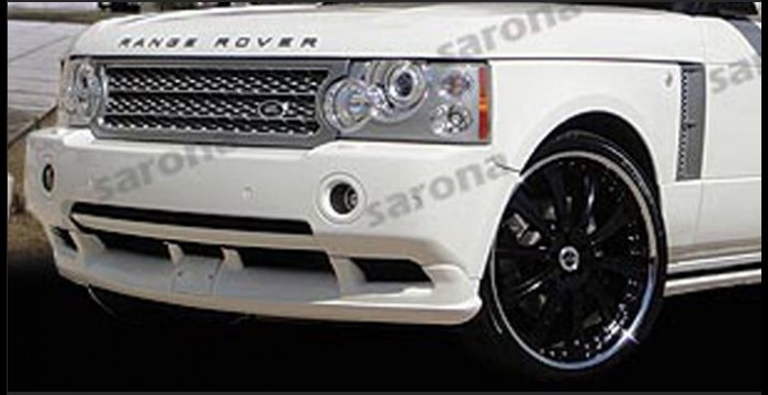 Custom Range Rover HSE Front Bumper Add-on  SUV/SAV/Crossover Front Lip/Splitter (2006 - 2010) - $690.00 (Part #RR-001-FA)