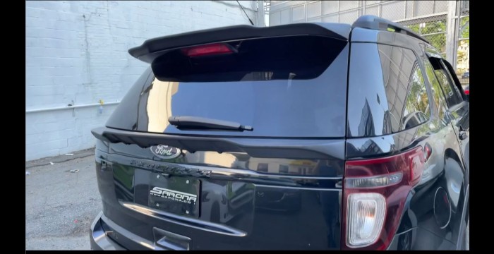 Custom Ford Explorer  SUV/SAV/Crossover Roof Wing (2011 - 2015) - $375.00 (Part #FD-032-RW)