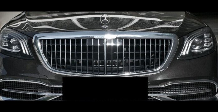 Custom Mercedes S Class  Sedan Grill (2015 - 2020) - $470.00 (Part #MB-076-GR)