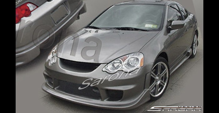 Custom Acura RSX  Coupe Front Bumper (2002 - 2005) - $590.00 (Part #AC-033-FB)